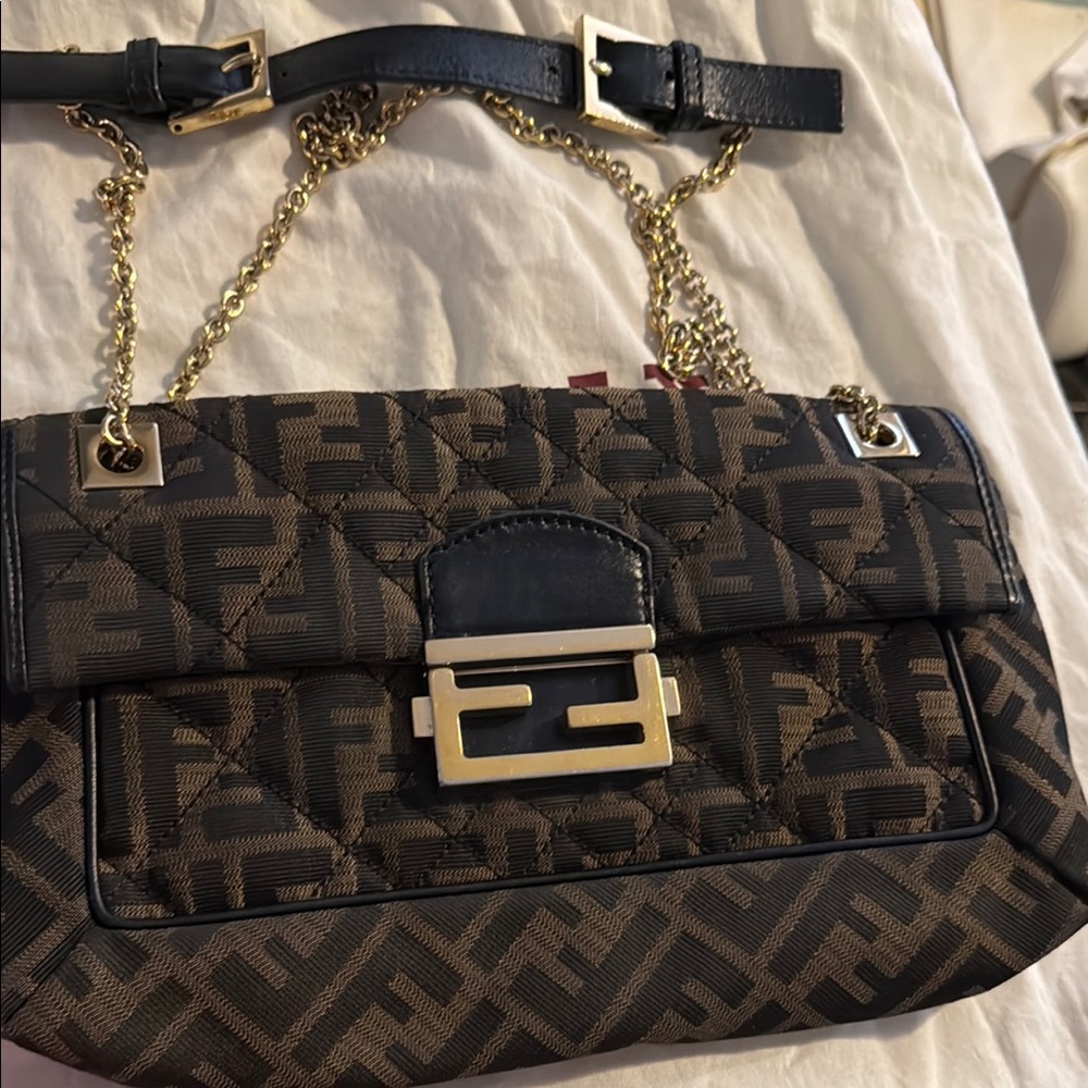 Fendi Brown and Black Women's Bag